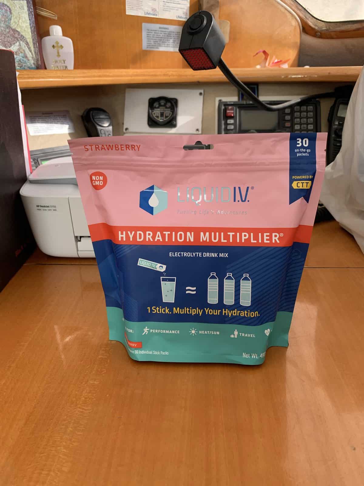Liquid IV hydration in small packages
