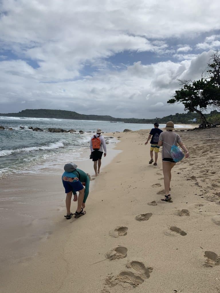 Beach near Luperon, Dominican Republic
