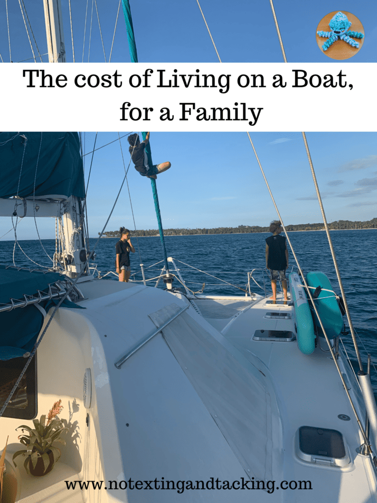 The Cost of Living on a Boat for our Family of Five