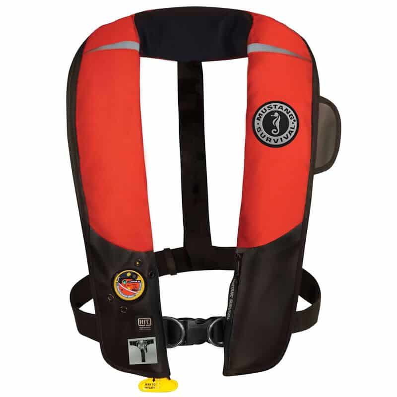 inflatable life vest with harness